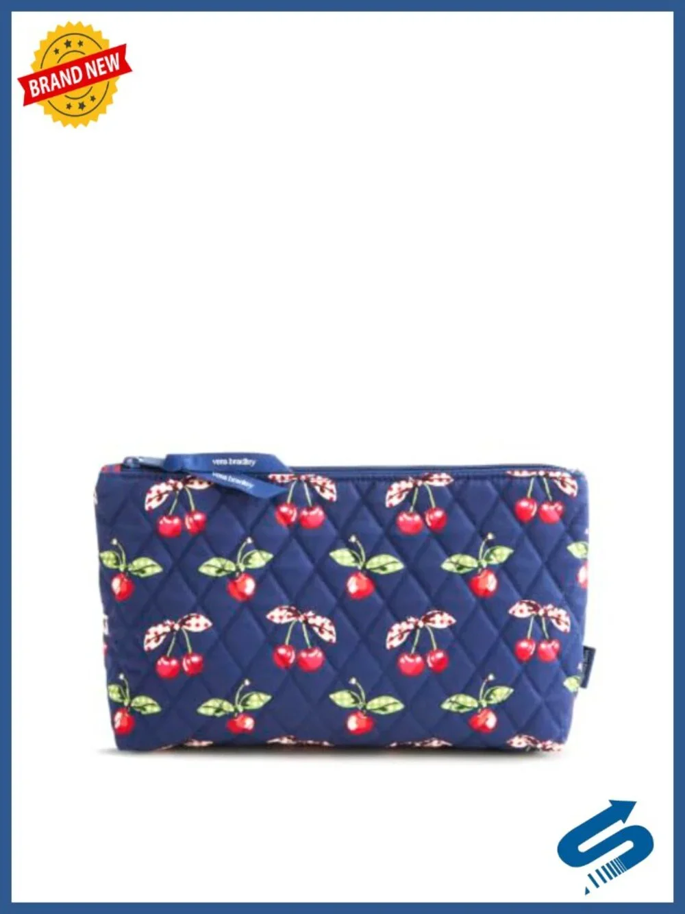 Premium Cotton Medium Pouch - Travel Makeup Organizer